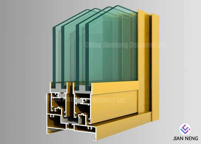 Windows를 위한 6063의 T5 알루미늄 단면도 및 좋은 문 성과 밀봉