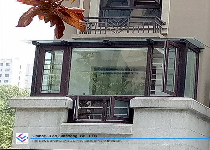 주택 건설 물자 모기를 가진 주문 알루미늄 Windows 여닫이 창 유형