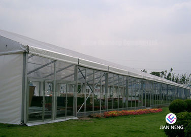 White Alloy Outdoor Aluminum Frame Tent 10X15m 10X20m DIN 4102 B1