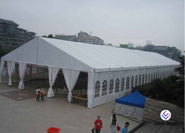 Huge Exhibitions Tent With Strong ABS Walls, Curved Tent Waterproof