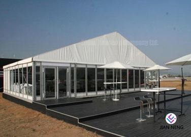 Huge Exhibitions Tent With Strong ABS Walls, Curved Tent Waterproof